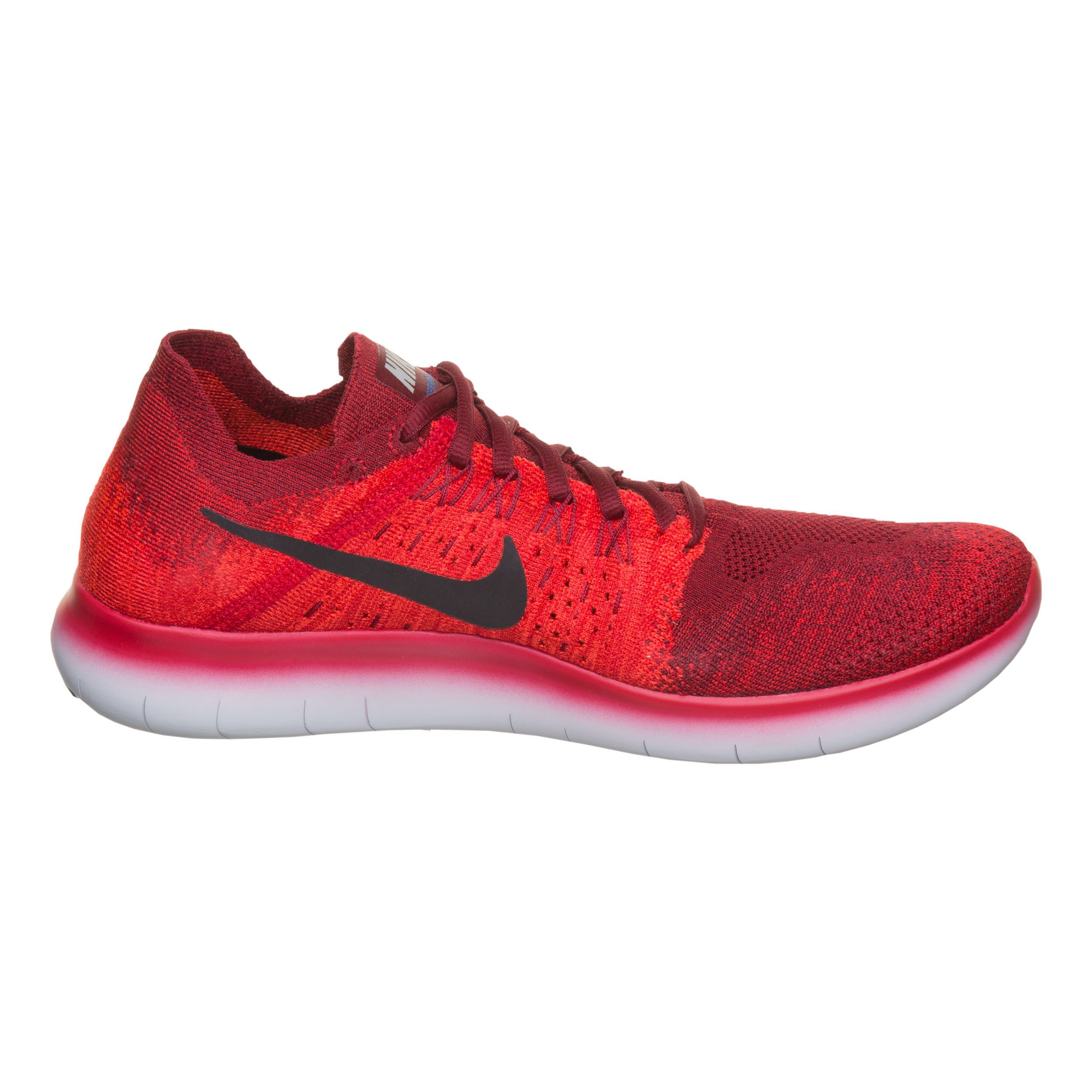 Free Run Flyknit 2017 Fitness Shoe Men Red White