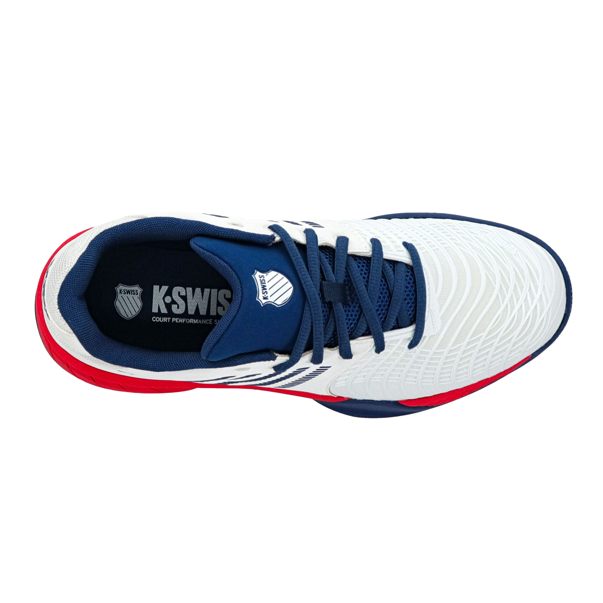 Buy K Swiss Express Light 3 All Court Shoe Men White Red online