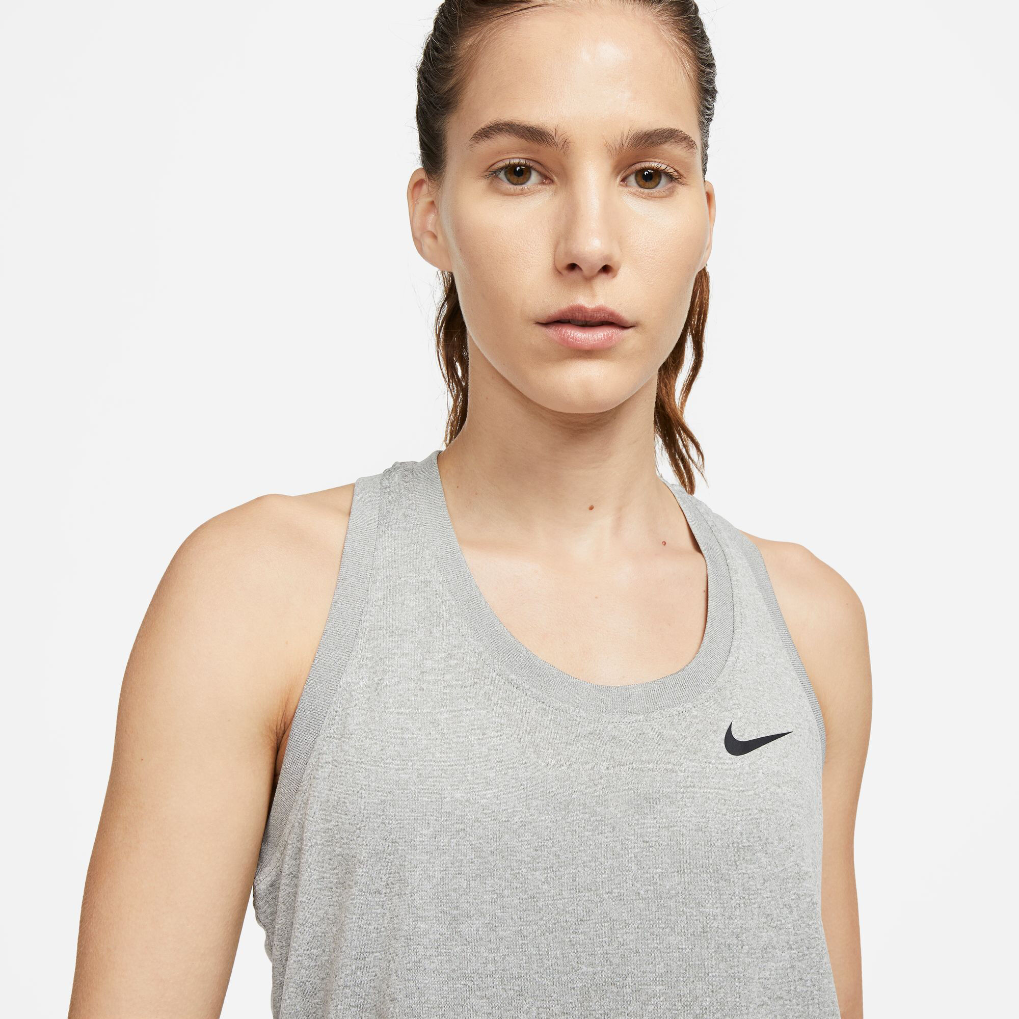Nike tank top grey clearance