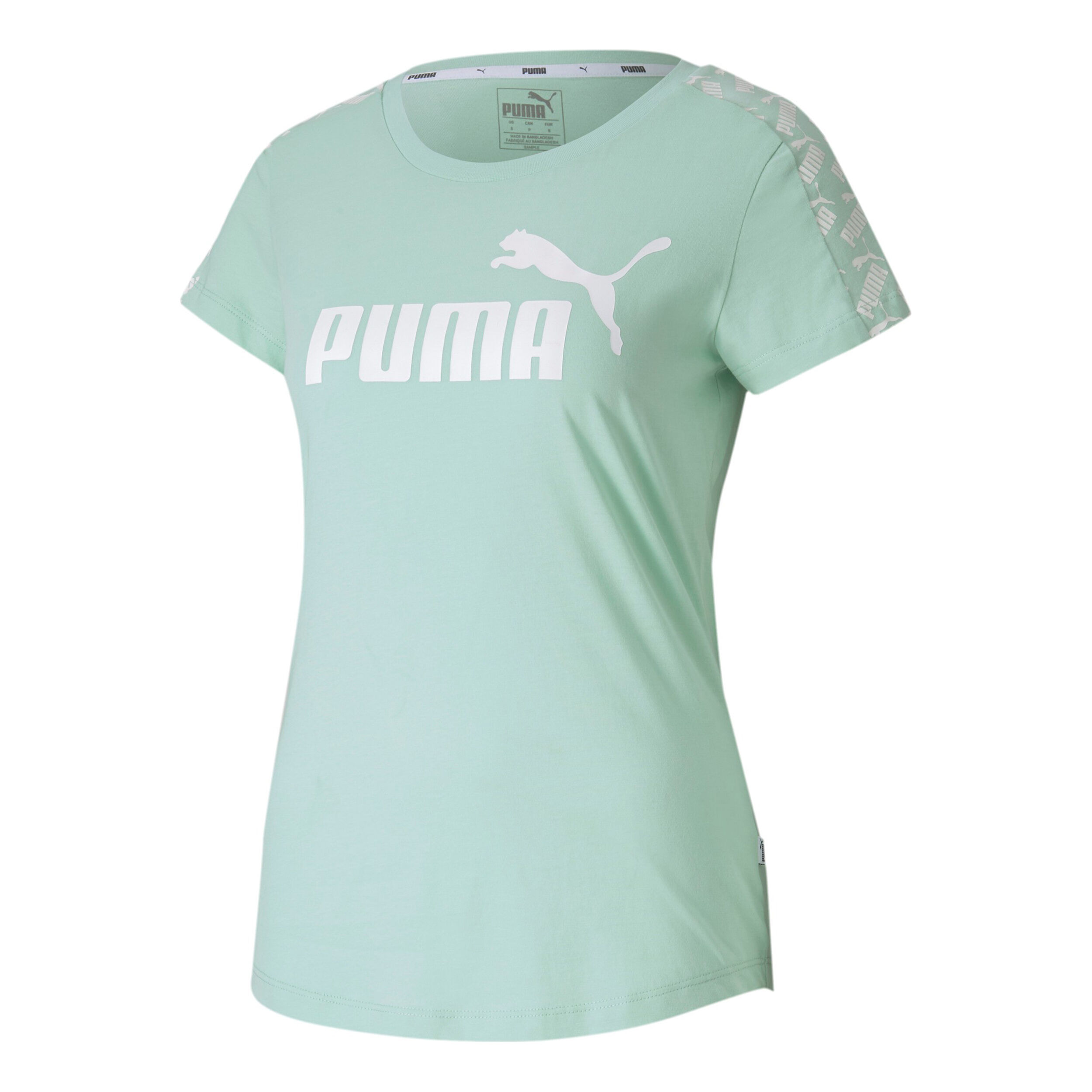 Buy Puma Amplified T Shirt Women Mint White online Tennis Point UK