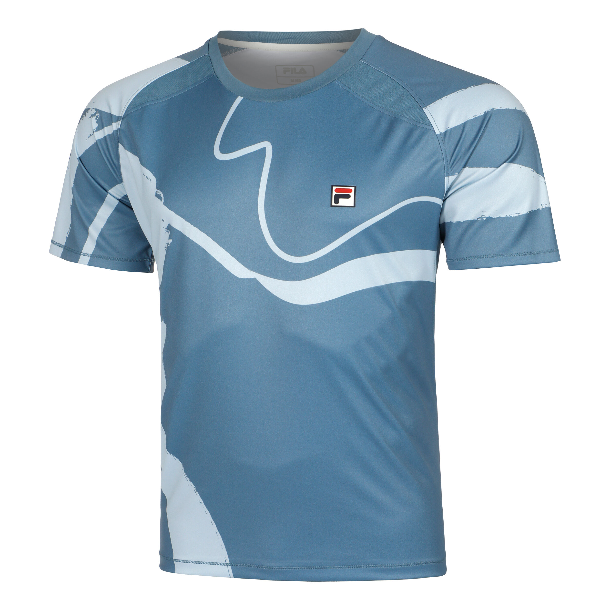 Buy Fila Cassian T Shirt Men Blue Light Blue online Tennis Point UK