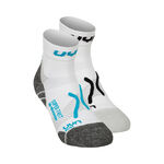 UYN Clothing UYN Super Fast Running Socks 2 Pack Women-White,Turquoise