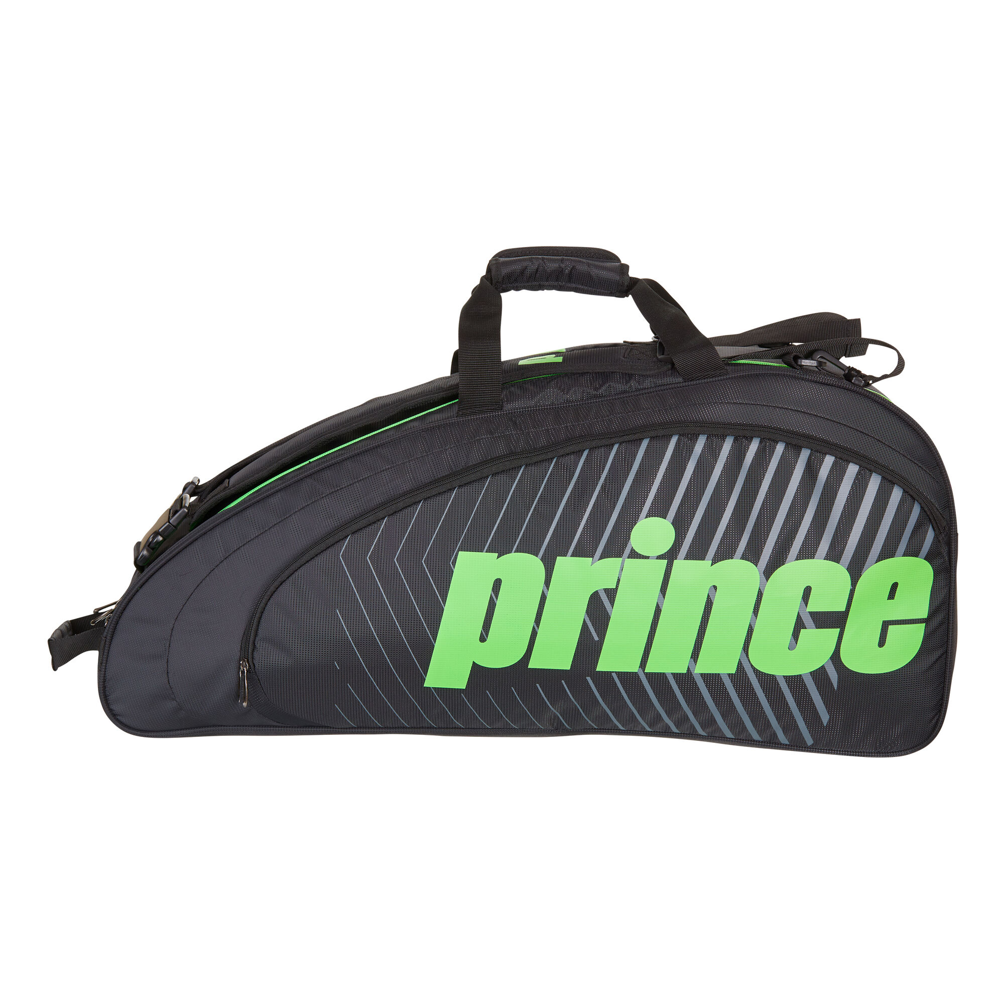 buy Prince Future Racket Bag 6 Pack - Black, Green online | Tennis-Point