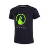 Wild Advantage Logo T-Shirt Boys-Dark Blue,Neon Green