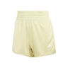 Pacer Knit High 3in Shorts Women-Yellow