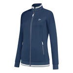 Dunlop Clothing Dunlop Club Knitted Training Jacket Women-Dark Blue