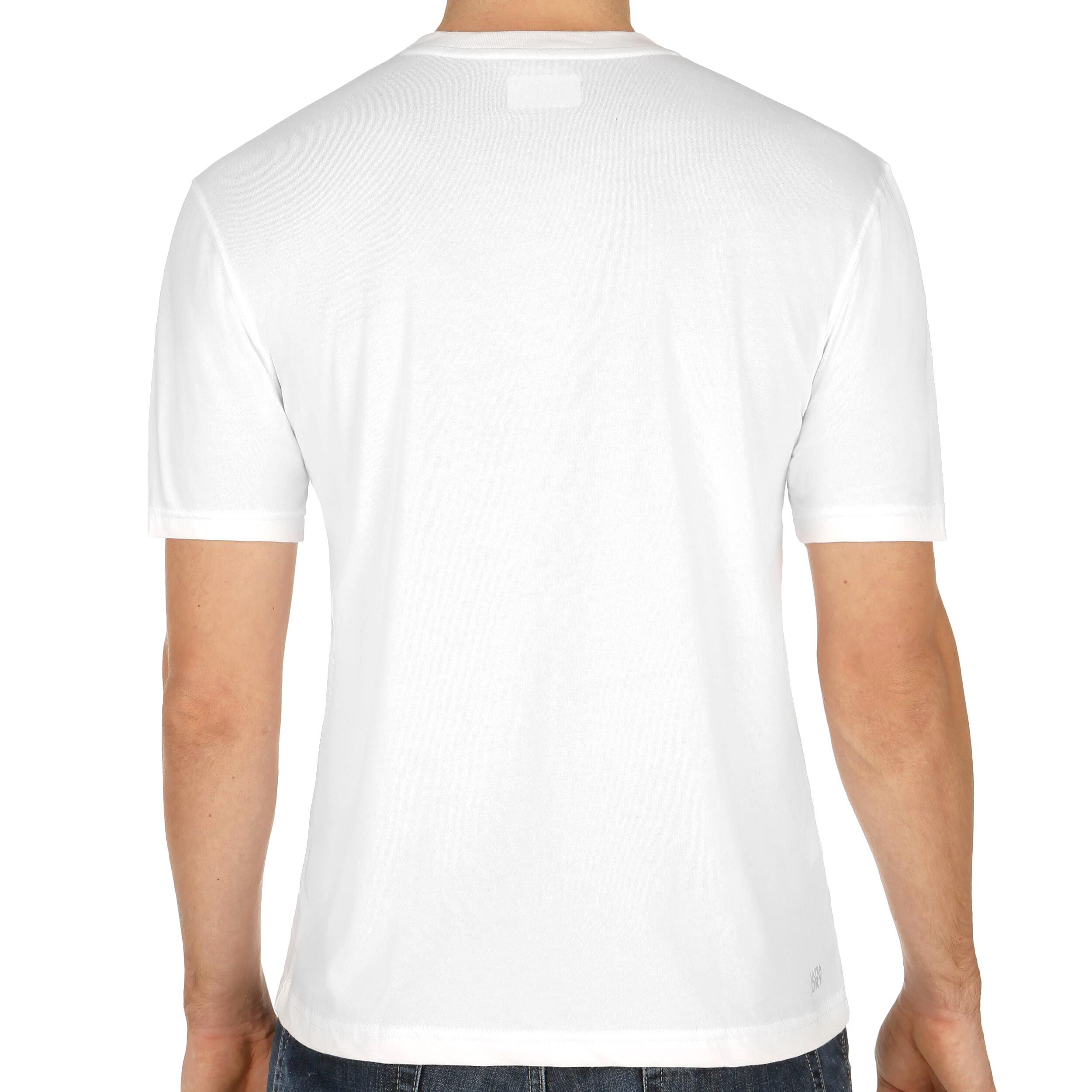 Plain white t shirt back side store