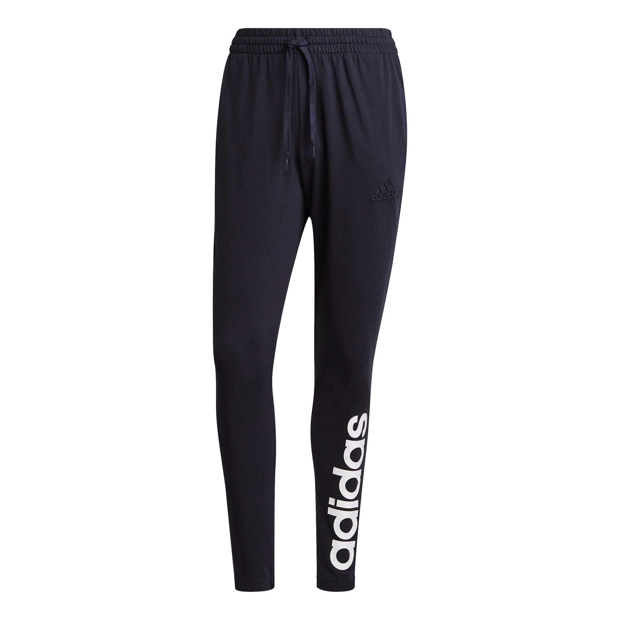 adidas Sportswear ESSENTIALS SINGLE TAPERED PANTS - Tracksuit bottoms -  legend ink/dark blue 