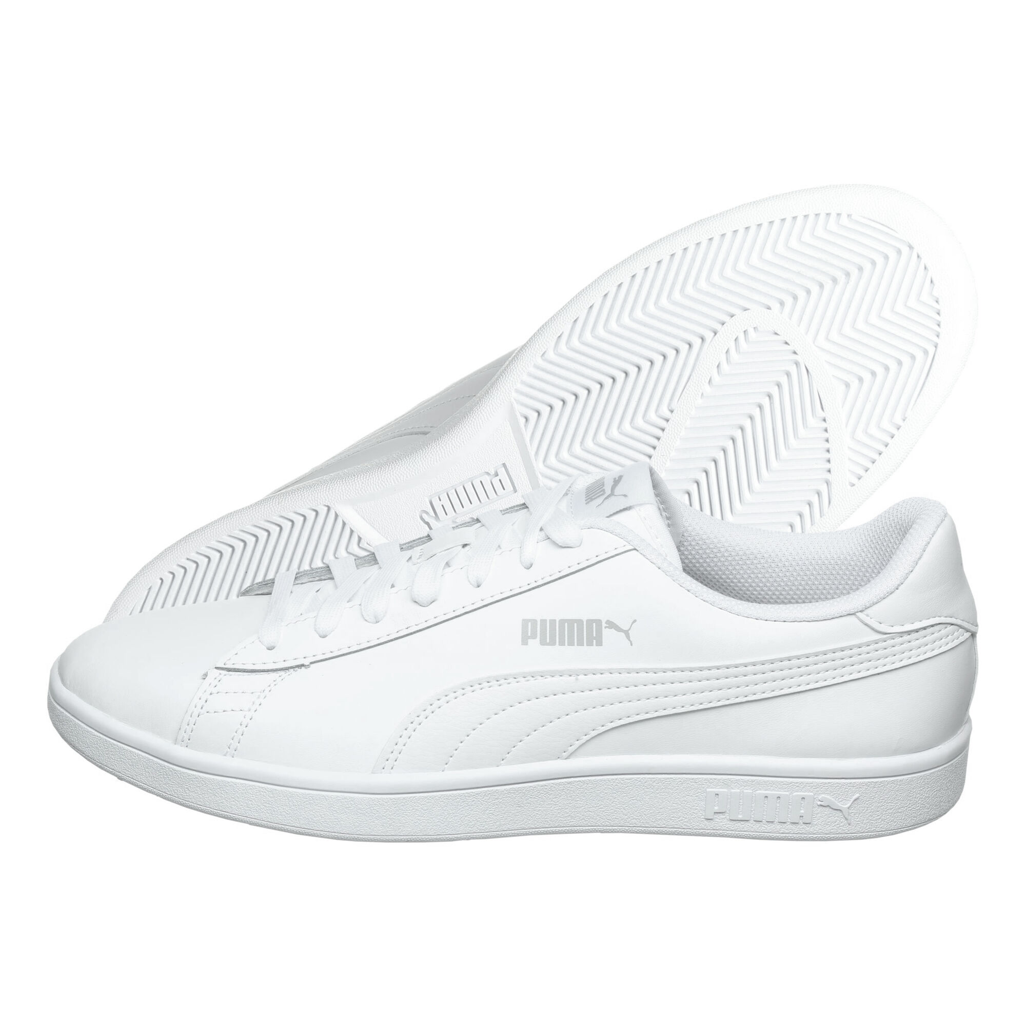 puma white smash v2