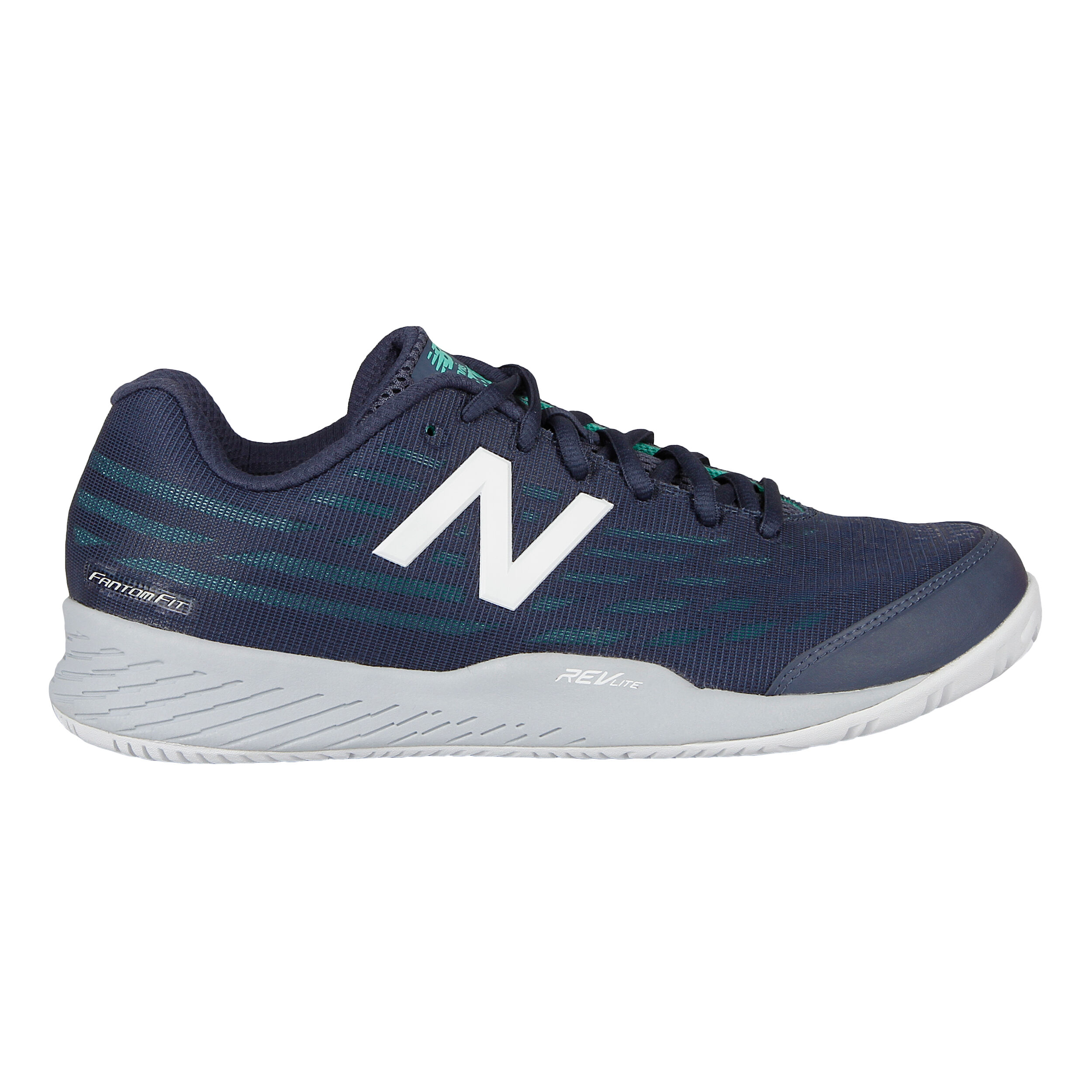 896 V2 All Court Shoe Men Dark Blue Grey