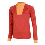 Puma Clothing Puma First Mile Mid Layer Running Top Women-Red