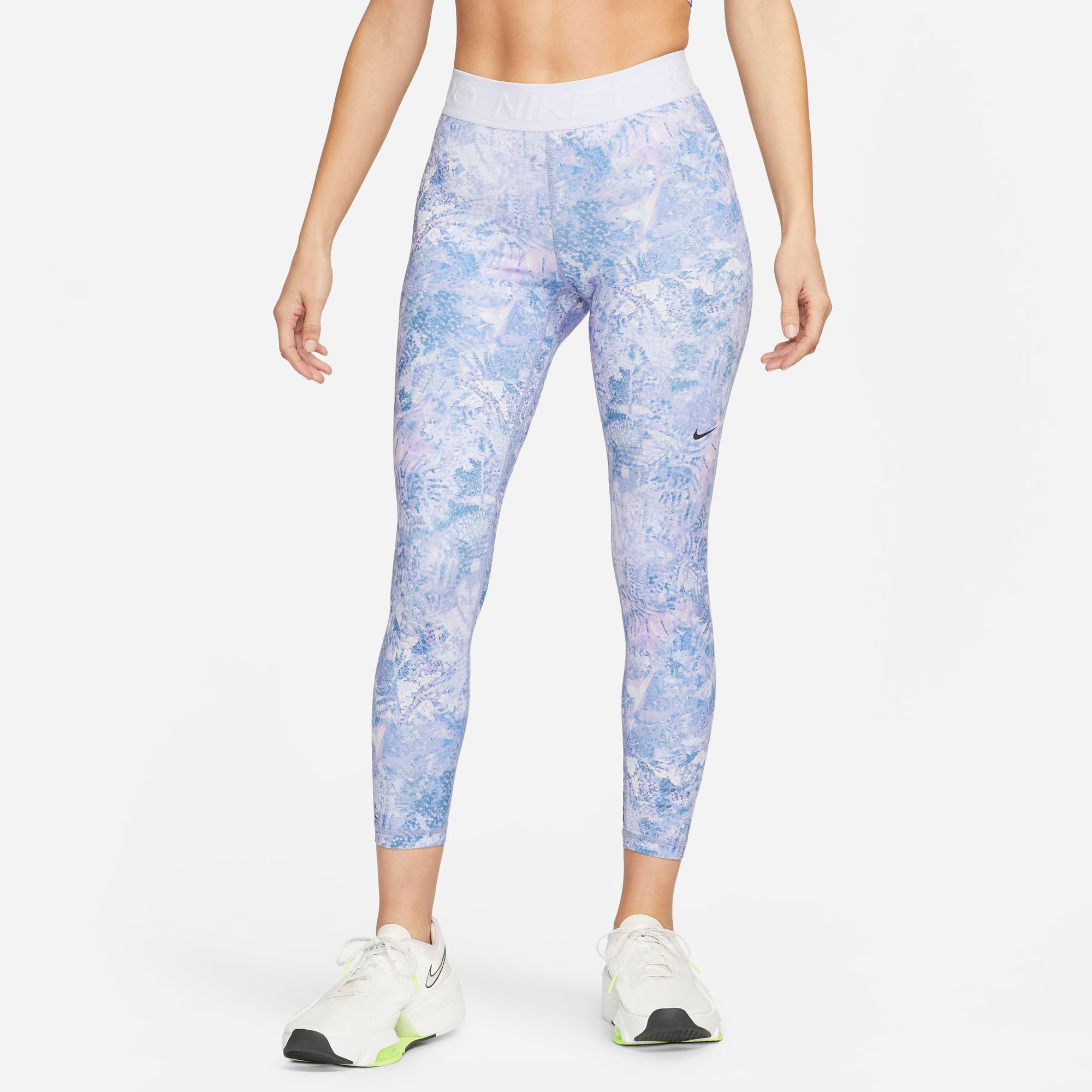 Nike women's online floral leggings