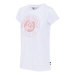 Roland Garros Clothing Roland Garros Big Logo T-Shirt Women-White