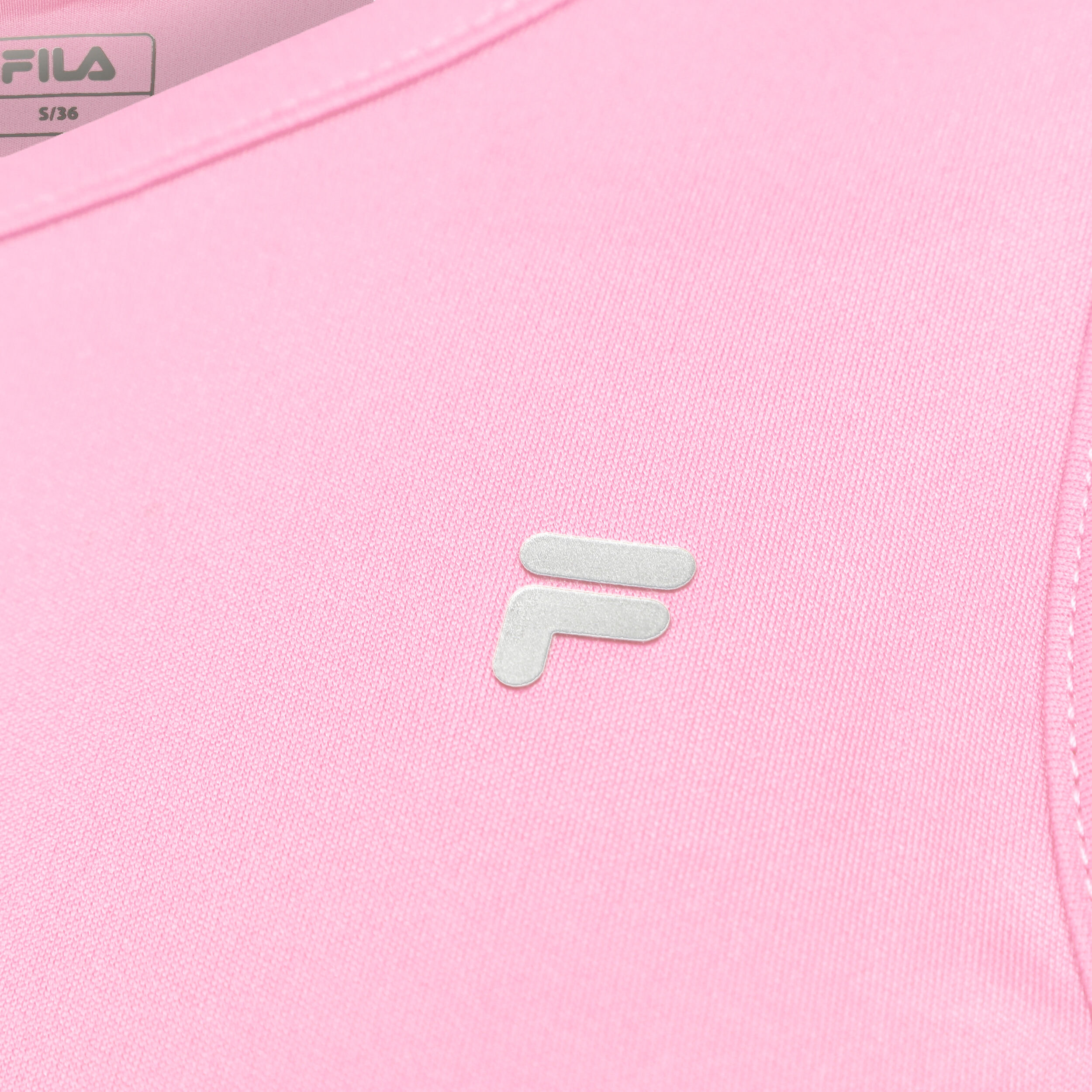 Hot pink store fila shirt
