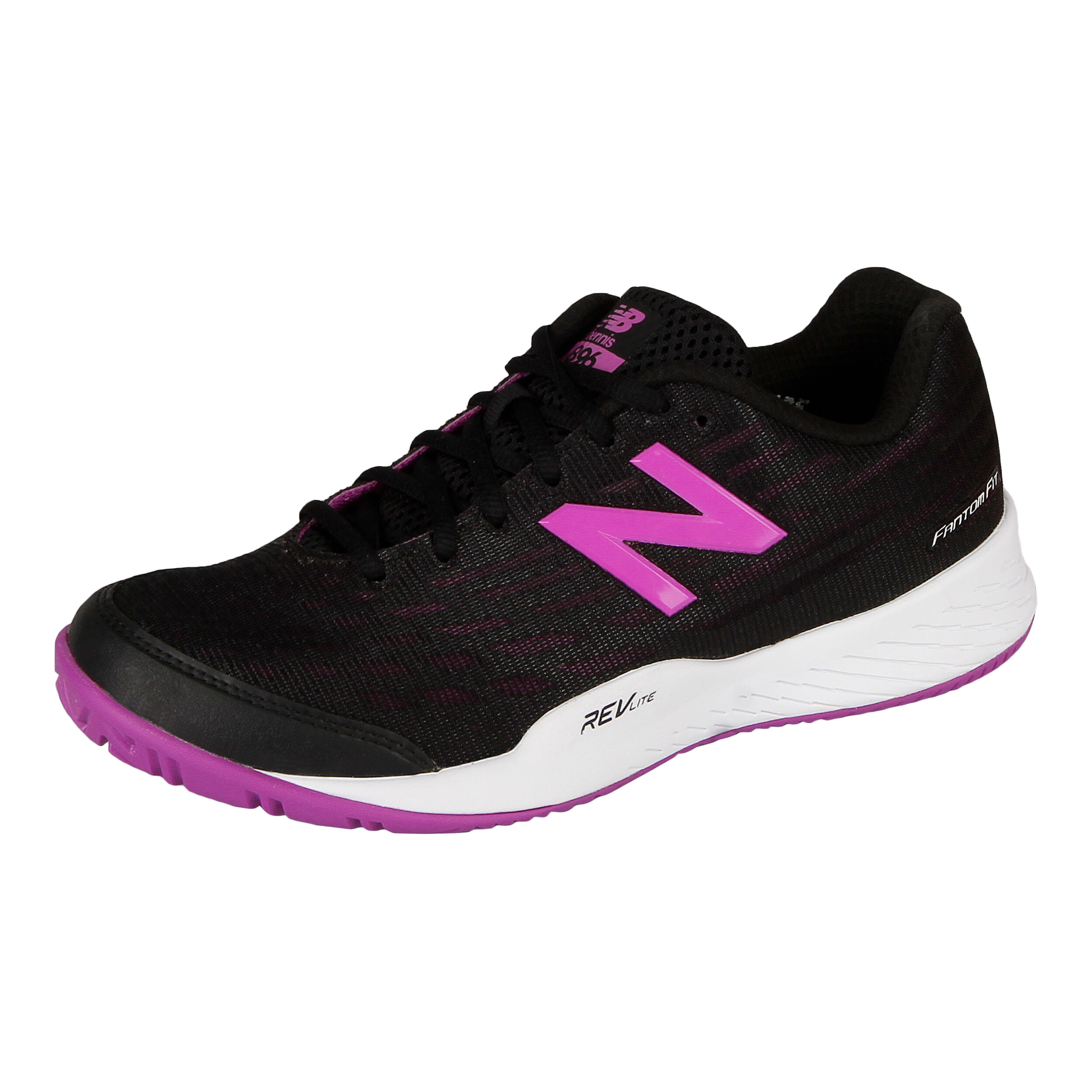 New balance black top tennis shoes womens