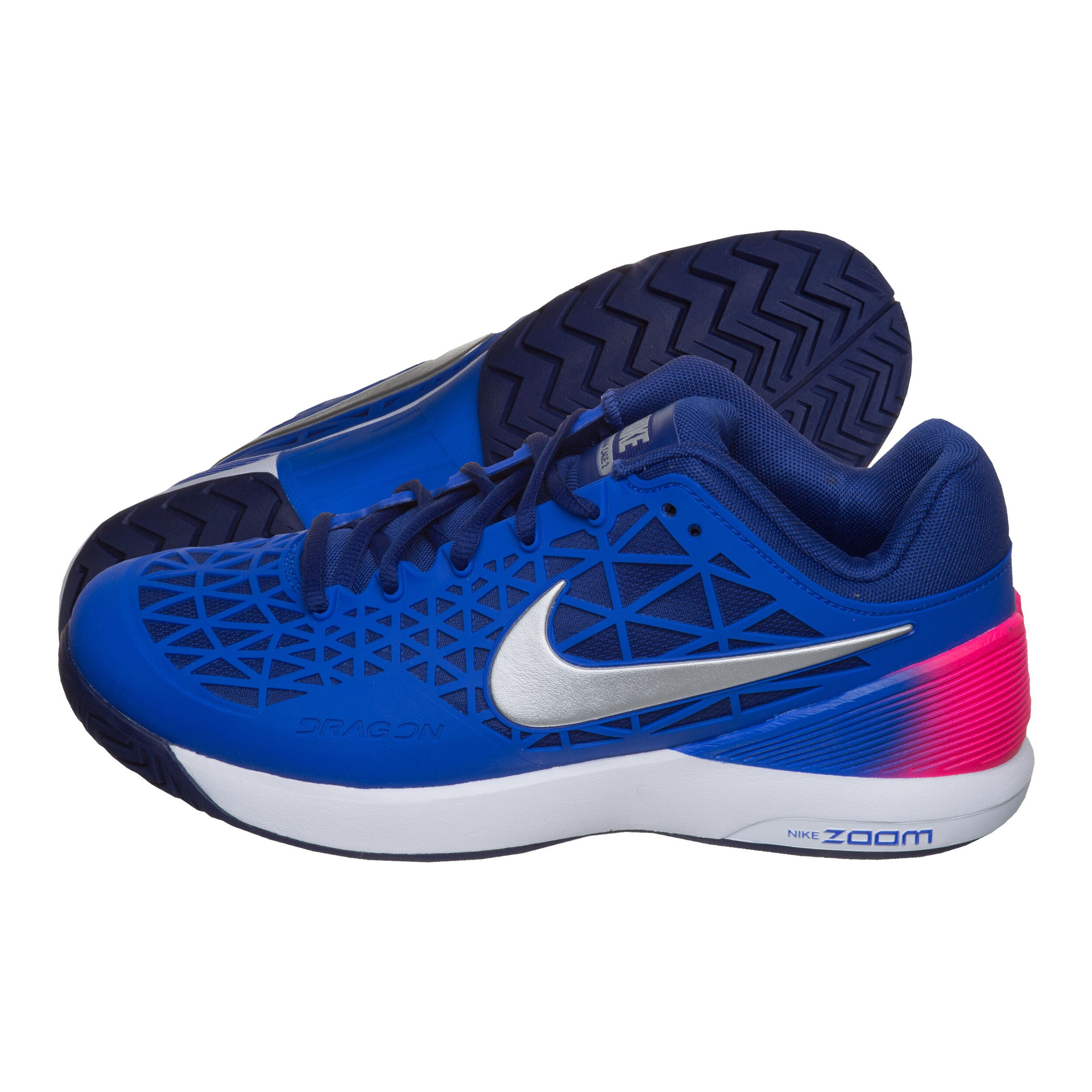 Zoom Cage 2 All Court Shoe Women Blue Dark Blue