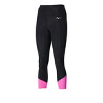 Mizuno Running tights Mizuno Impulse Core 3/4 Tight Women-Black,Pink