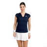 Crew 2.0 V-Neck T-Shirt Women-dark blue