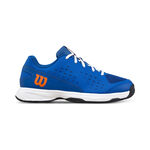Wilson All court shoe Wilson Rush Pro Jr All court shoe Kids-blue, orange
