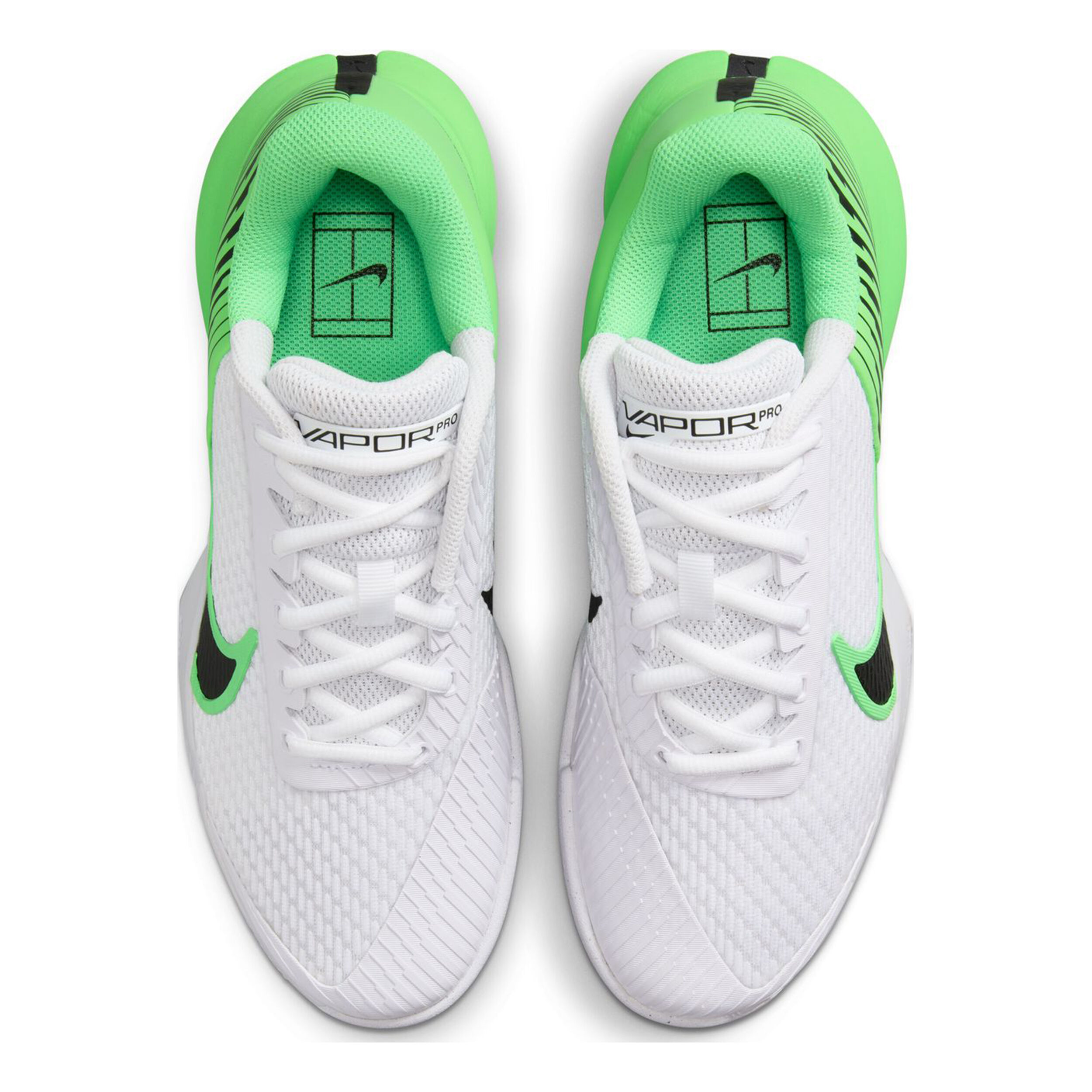 Buy Nike Court Air Zoom Vapor Pro 2 All Court Shoe Women White Green online Tennis Point UK