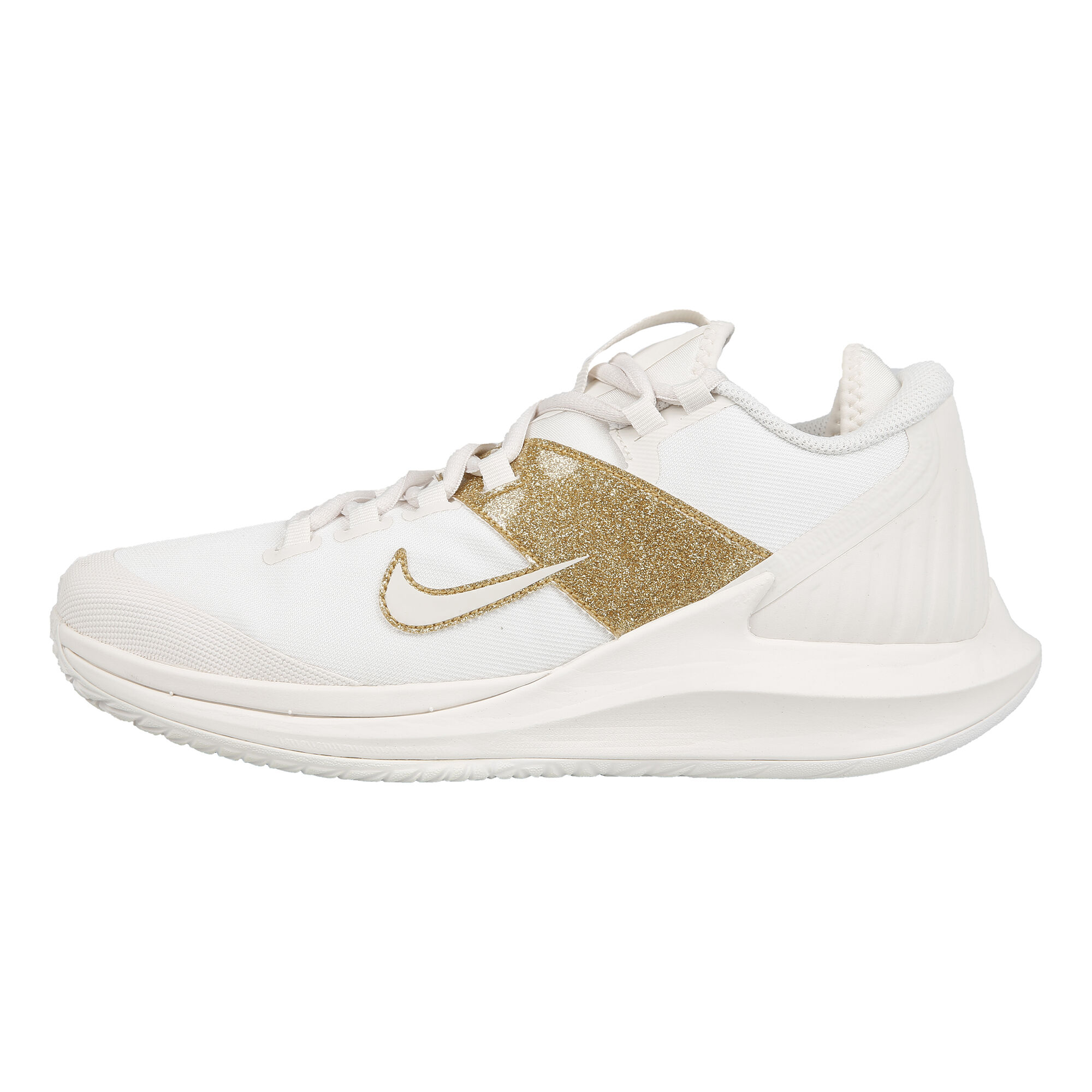buy Nike Air Zoom Zero All Court Shoe Women - White, Gold online