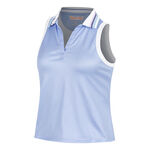 Lucky in Love Clothing Lucky in Love Timeless Sleeveless Polo Women-Light Blue