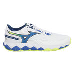 Mizuno Tennis shoes Mizuno Wave Enforce Tour 2 Clay court shoe Men - white, blue