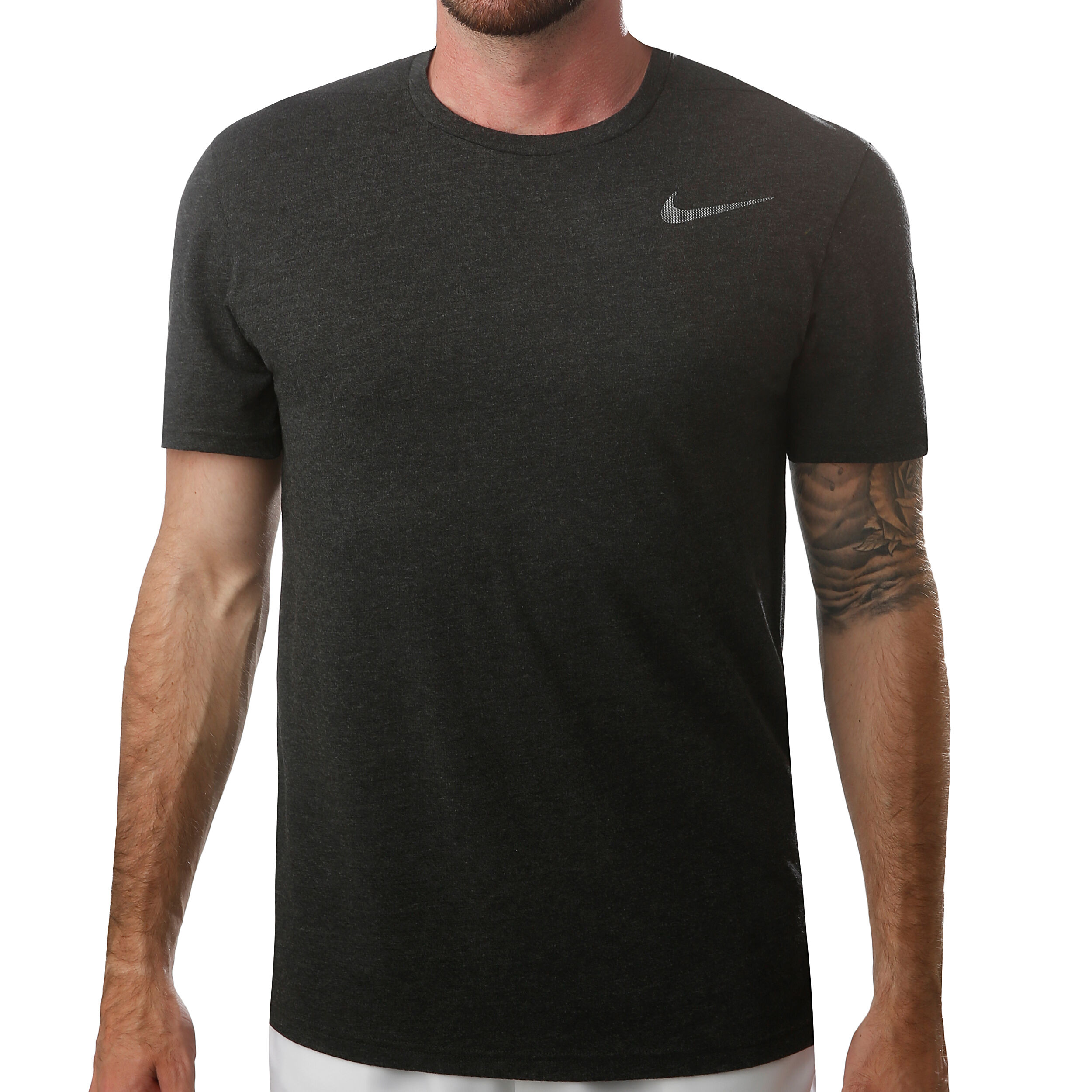 Buy Nike Dri Fit Breathe T Shirt Men Black Dark Grey online Tennis Point UK