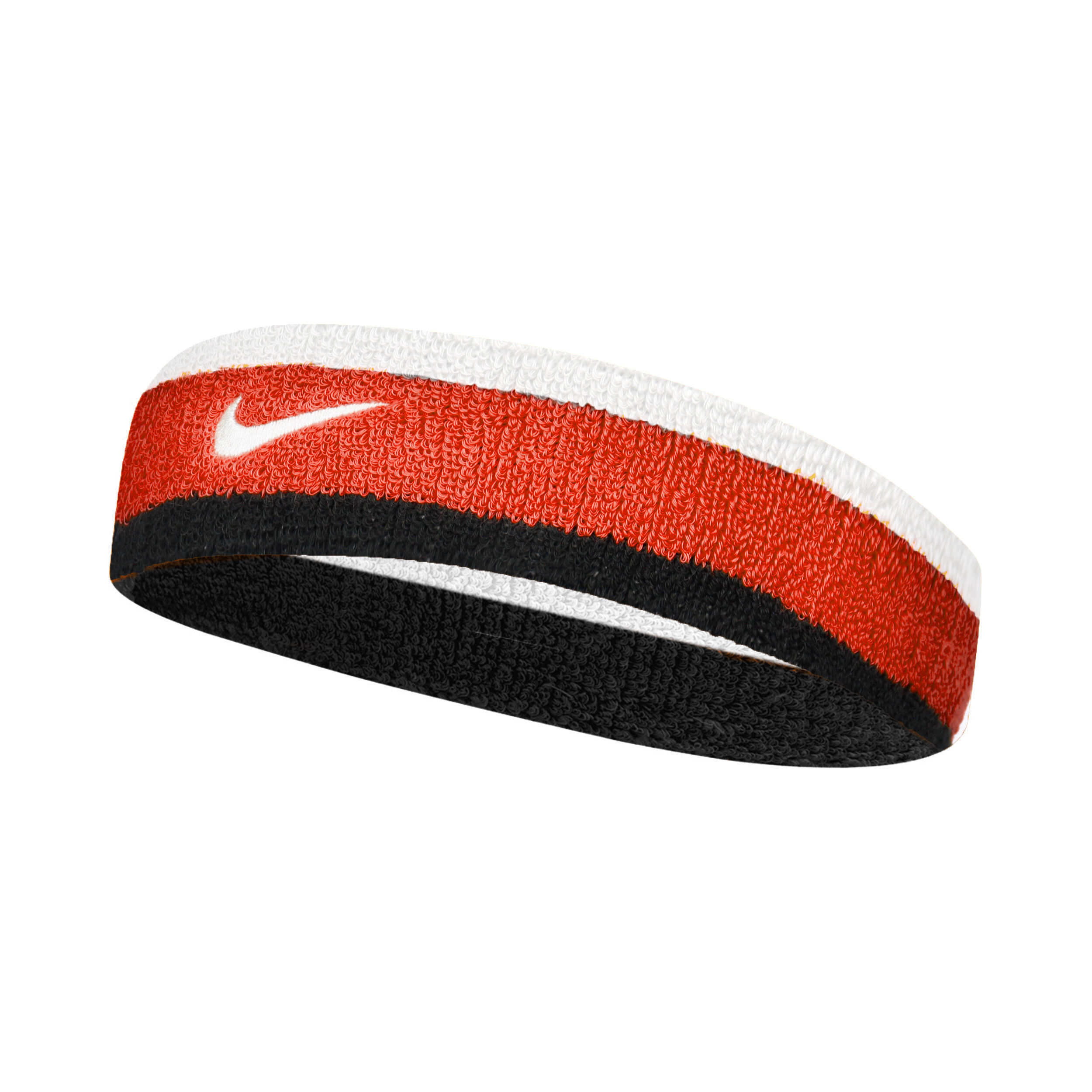 Red nike swoosh hot sale