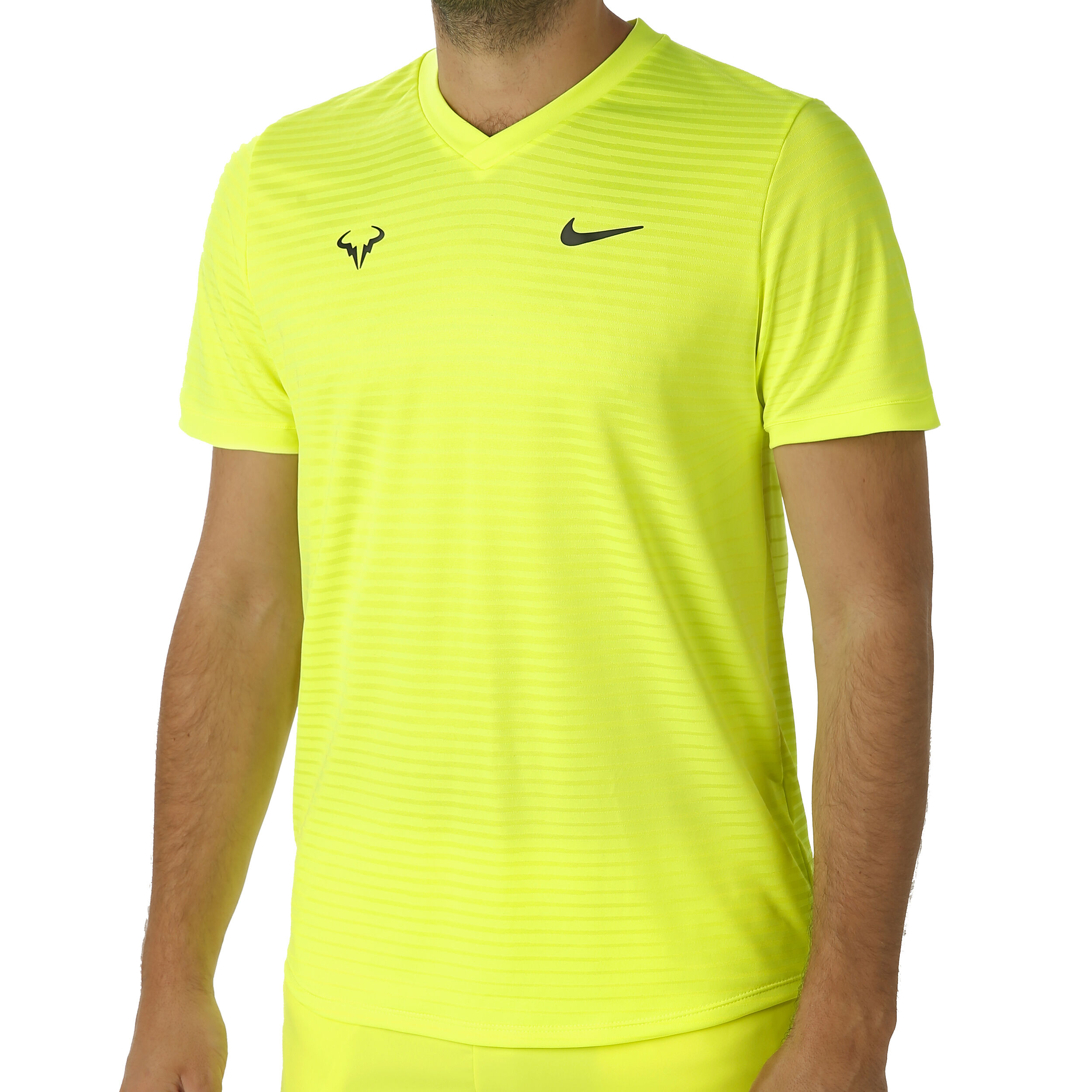 Nadal yellow nike shirt deals