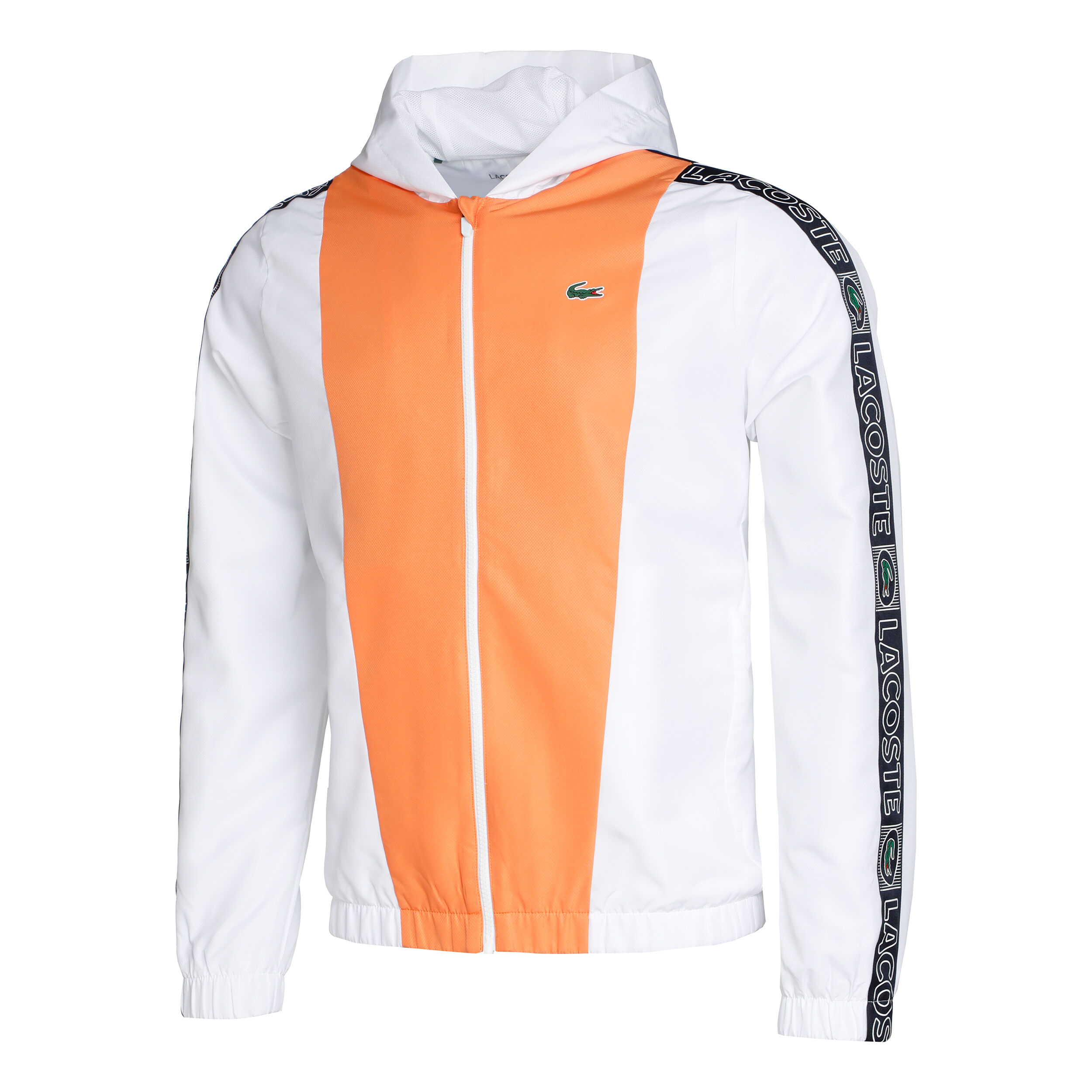 White and orange tracksuit hot sale
