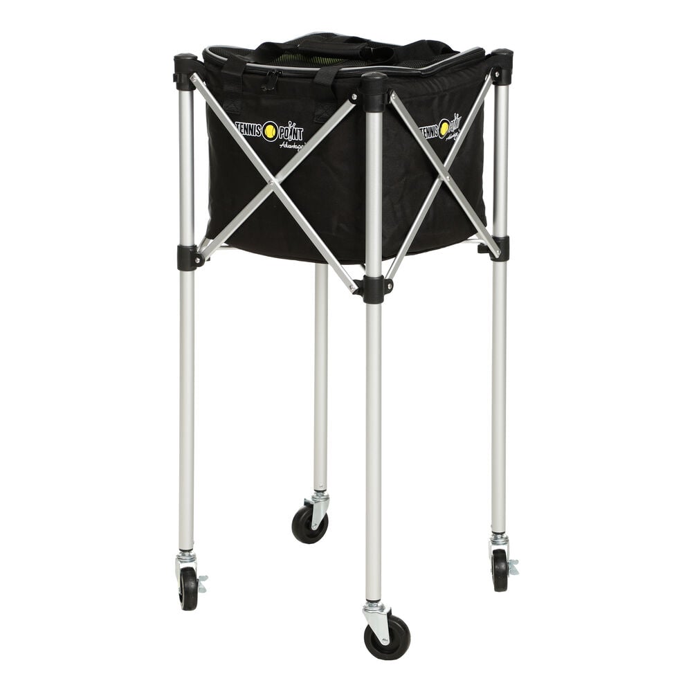Tennis-Point Ball Cart Plus Bag-Black