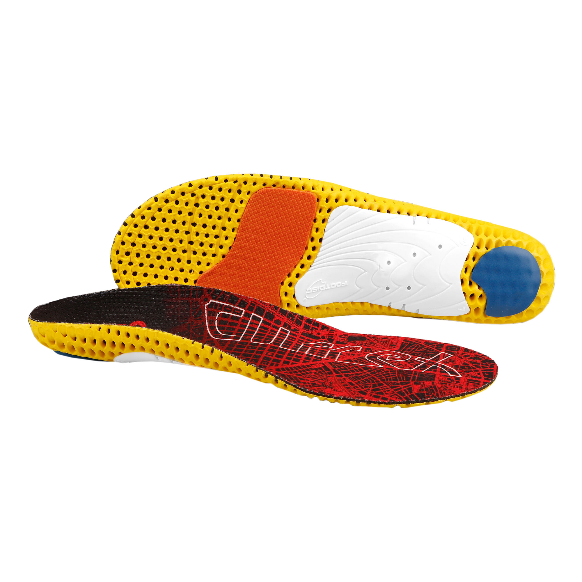 Buy CURREX RunPro Low Insoles Red, Yellow online Tennis Point UK