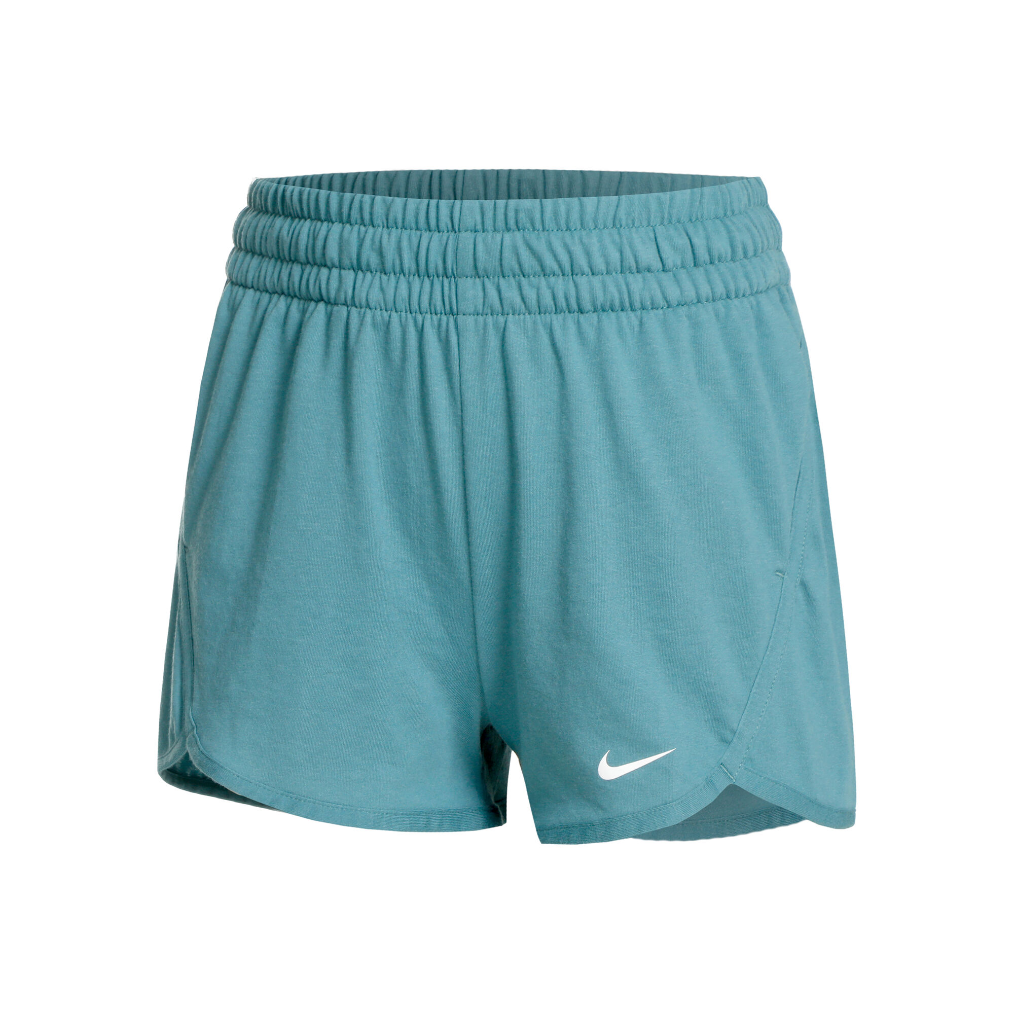 Buy Nike Dri-Fit Knit Shorts Girls Turquoise online