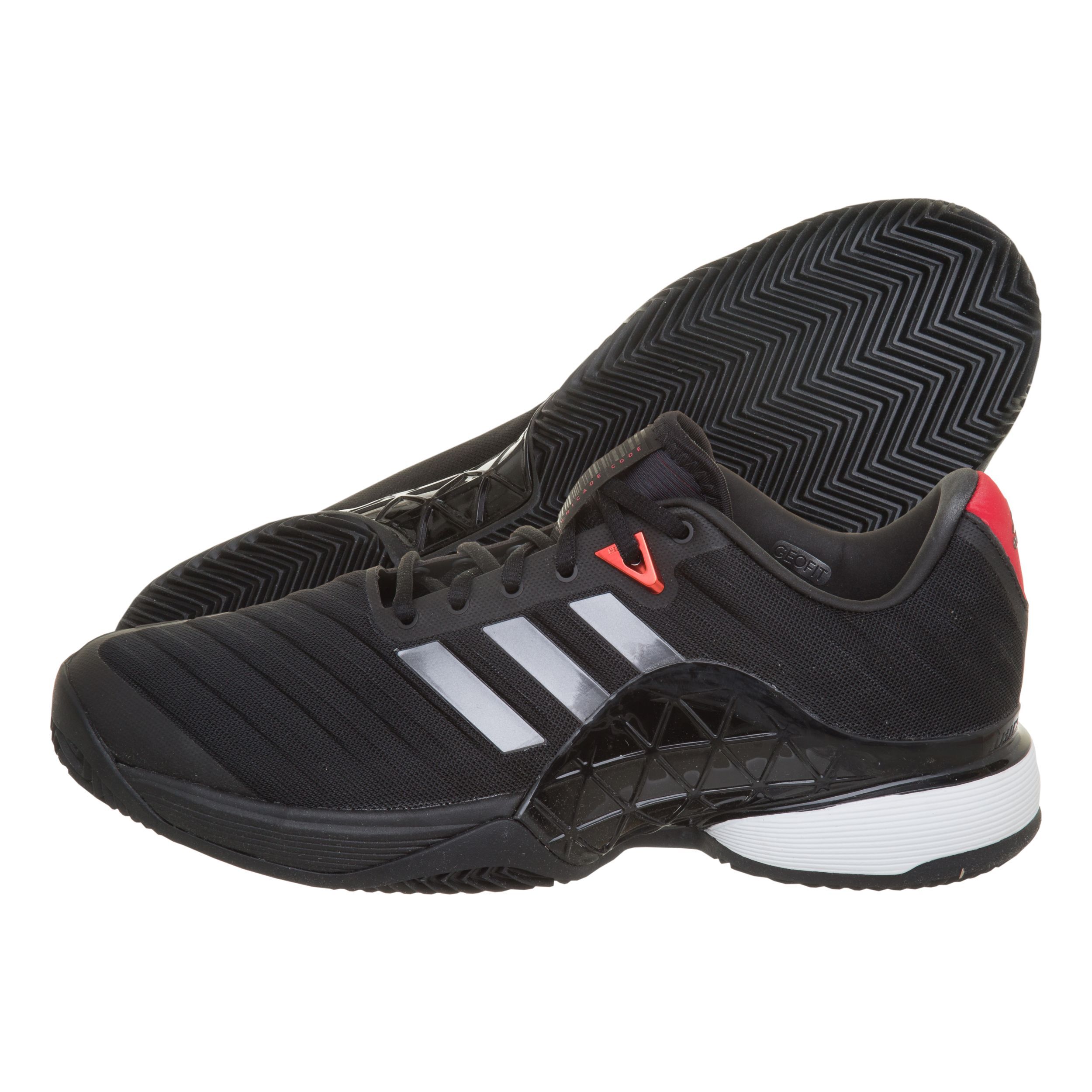 Buy adidas Barricade 2018 Clay Court Shoe Men Black Silver online Tennis Point UK