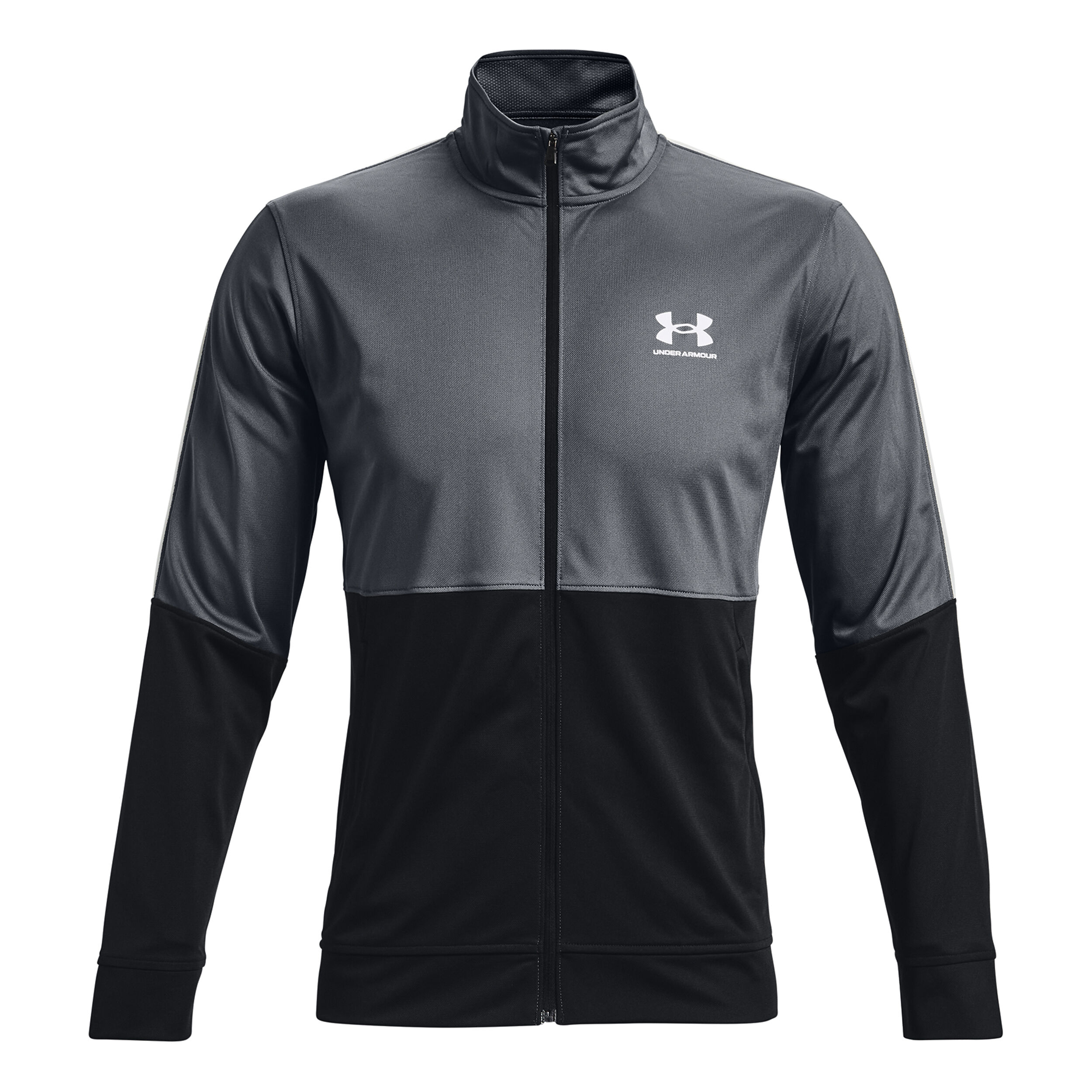 Buy Under Armour Pique Training Jacket Men Grey Black online