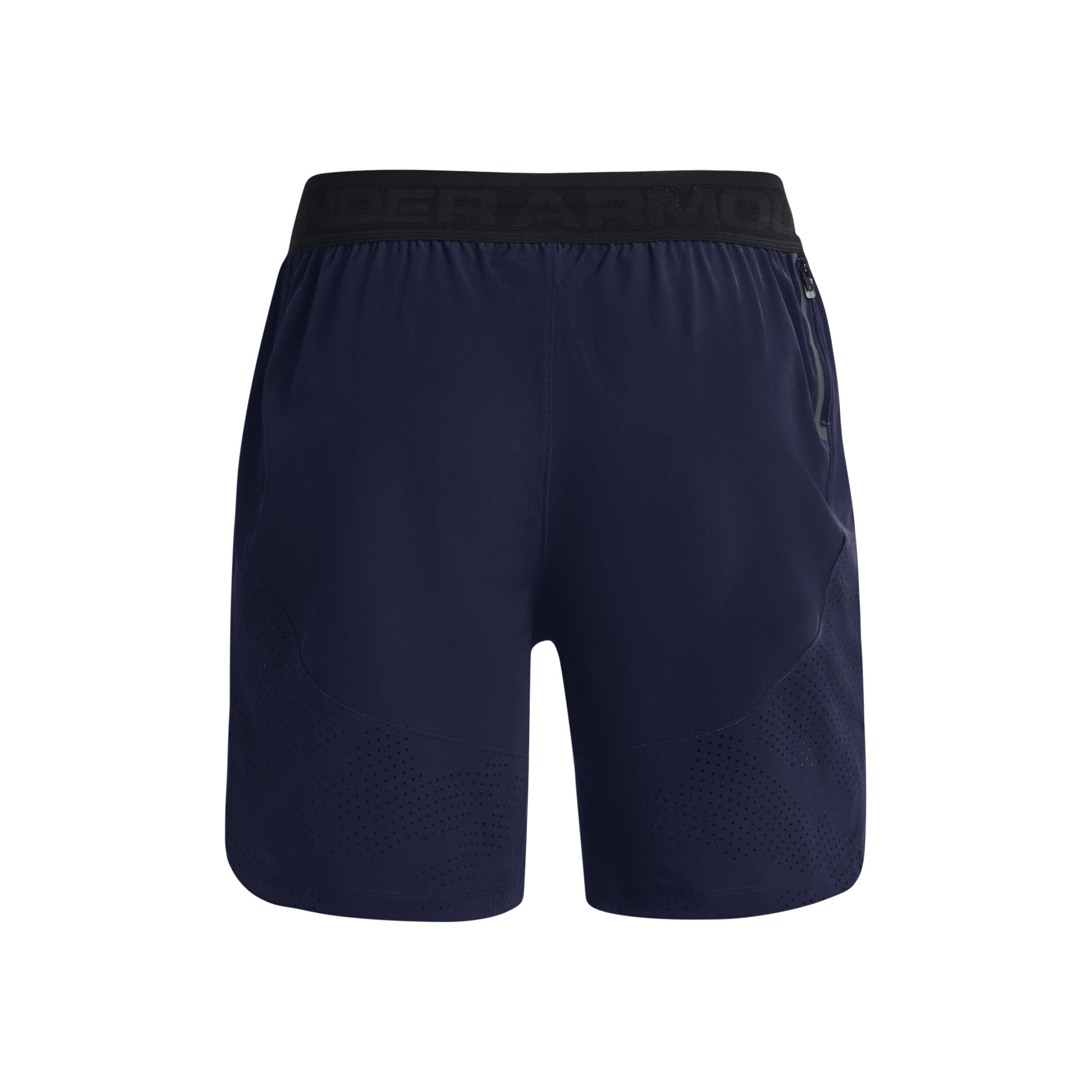 Stretch Woven Shorts Men Blue