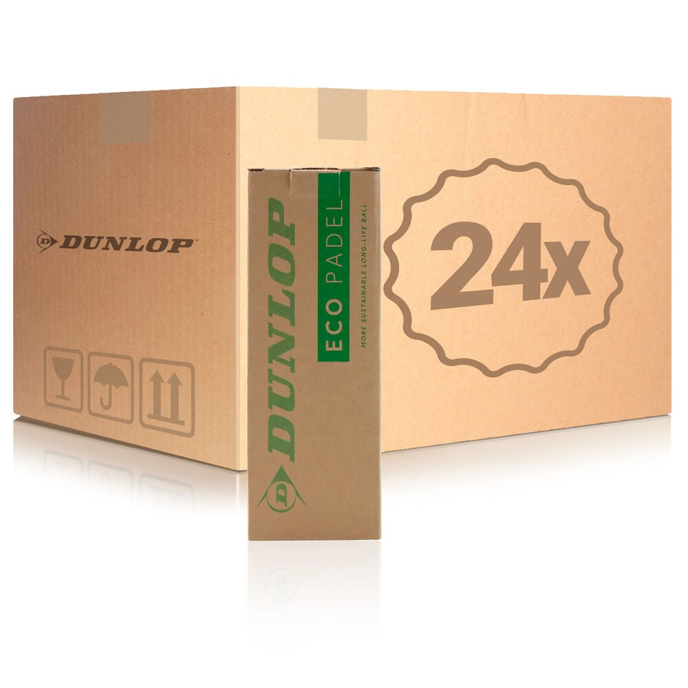 Dunlop 24x 3 Ball Tube Eco Padel