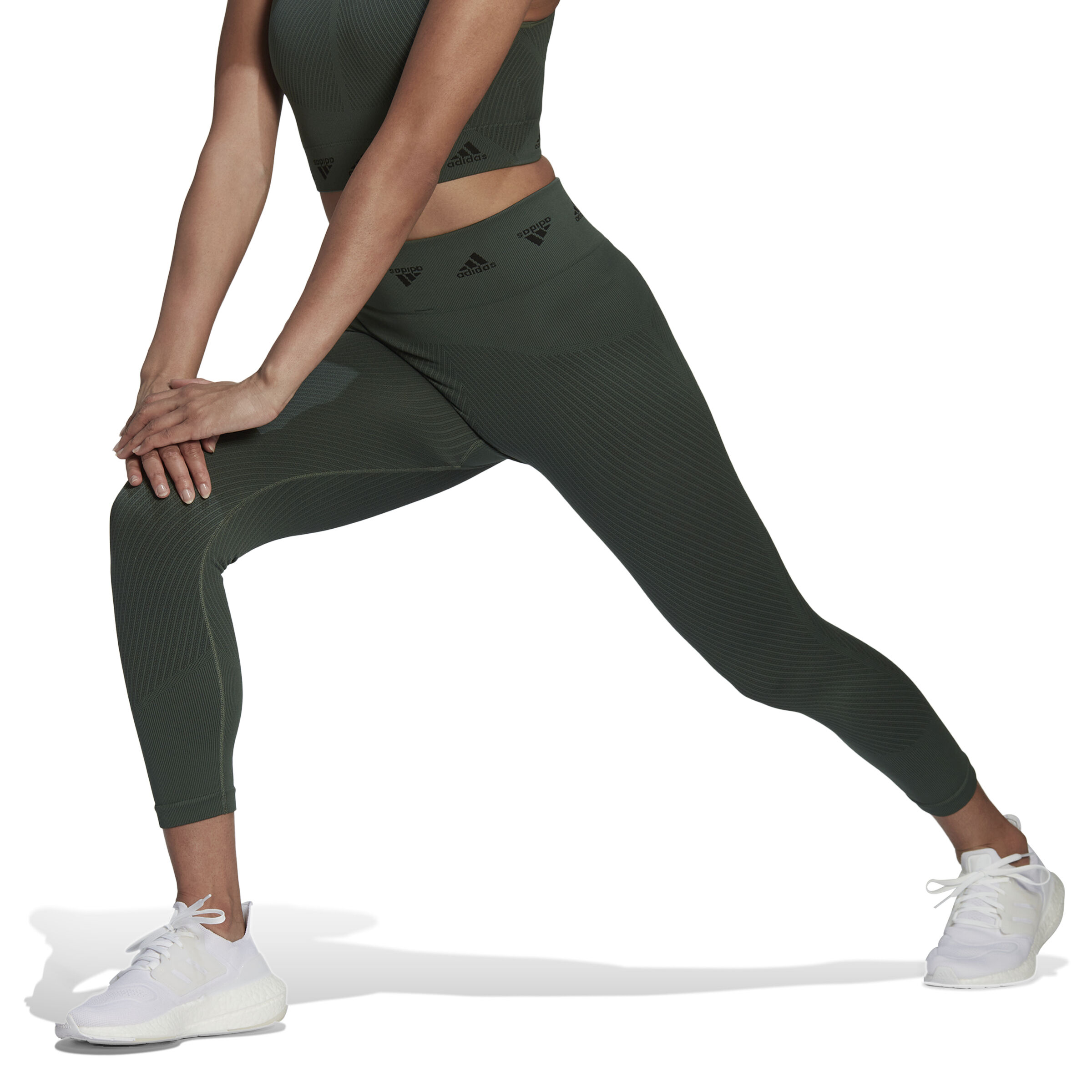 Aeroknit Branded 7 8 Tight Women Green