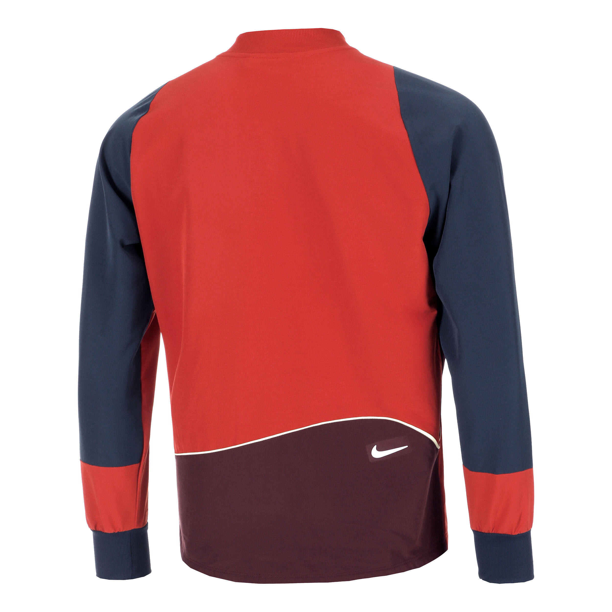 Red nike jacket mens top