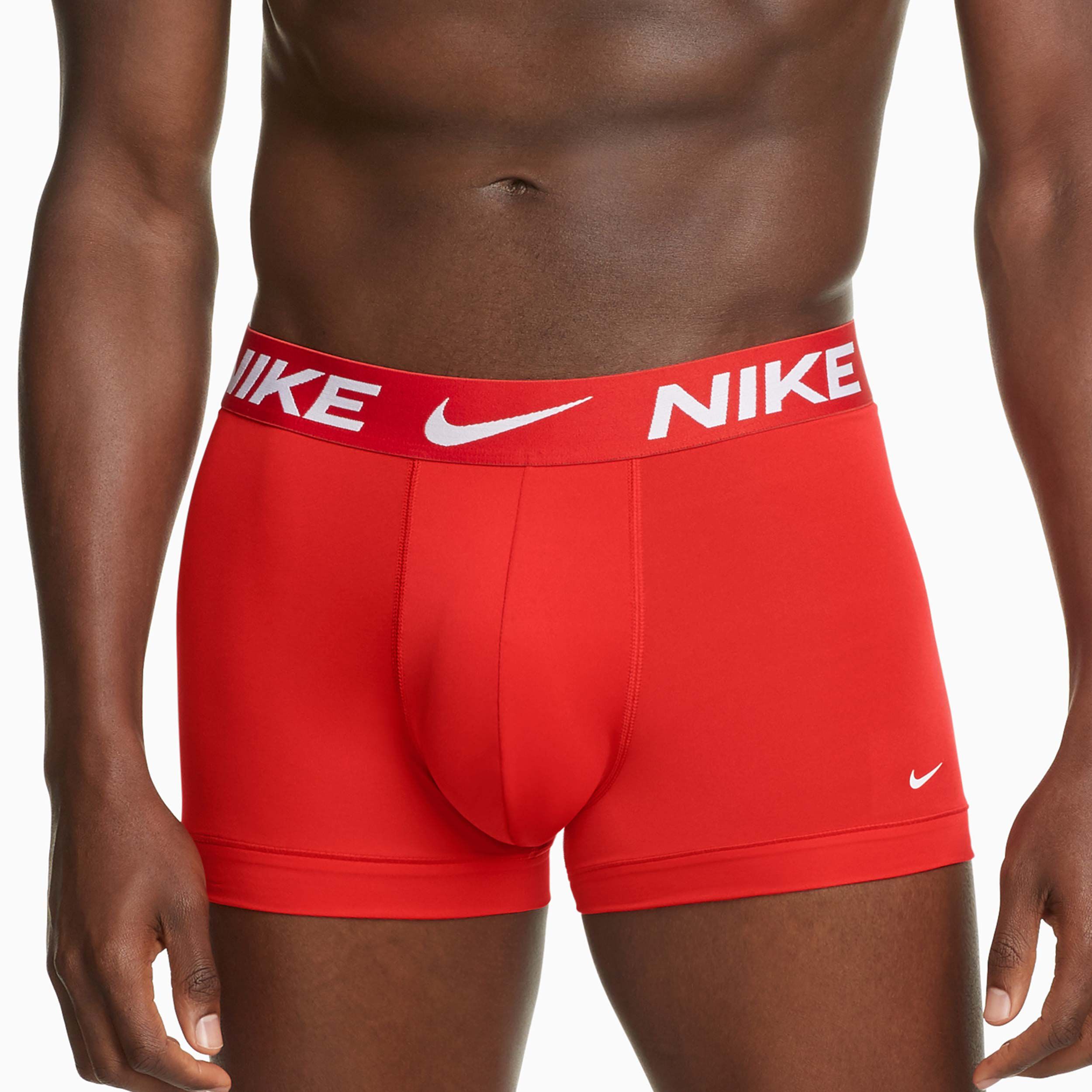 Essential Micro Boxer Shorts 3 Pack Men Red Petrol