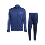 adidas Clothing adidas 3 Stripes Woven Tracksuit Men-Dark Blue,White