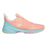 Yonex Tennis shoes Yonex Sonicage 3 Clay court shoe Women - coral, turquoise