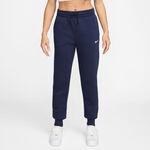 Nike Clothing Nike Phoenix Fleece Mid Rise Training Pants Women-Dark Blue