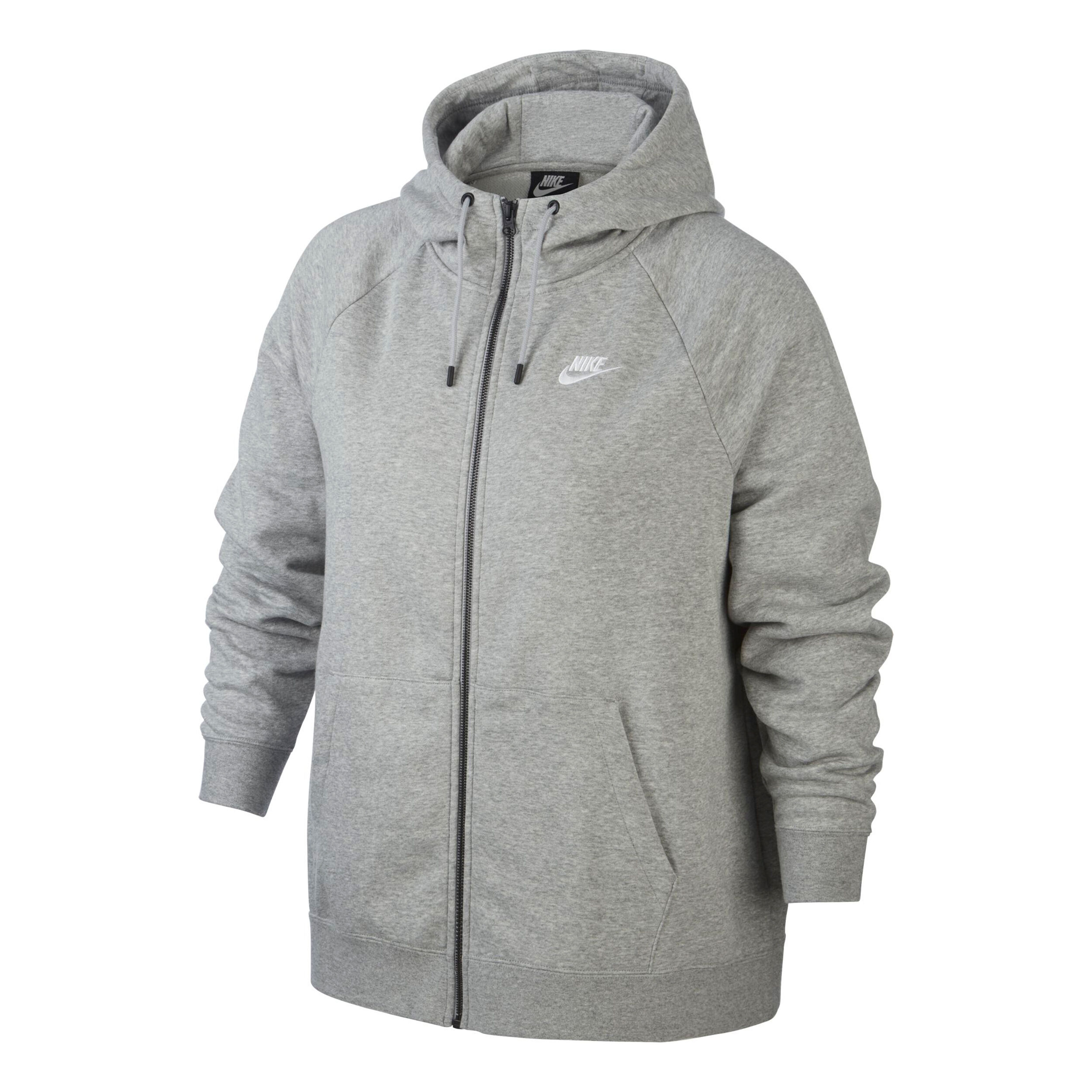 nike plus size zip up hoodie