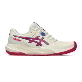 Image of Gel-Challenger 15 Clay Court Shoe Women-Cream,Berry