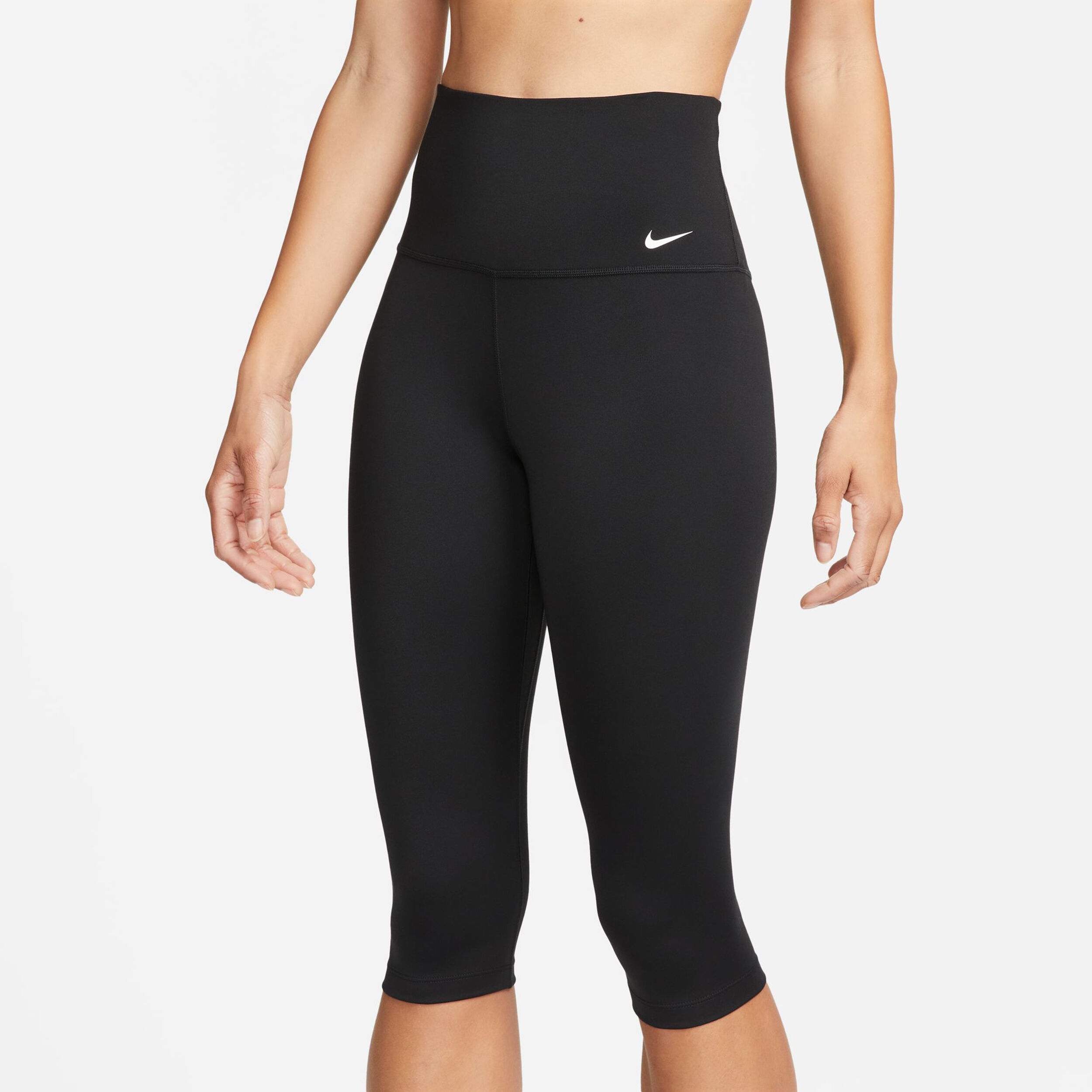 Nike knee hot sale length leggings