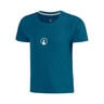 Create Retriever T-Shirt Girls-Petrol,White