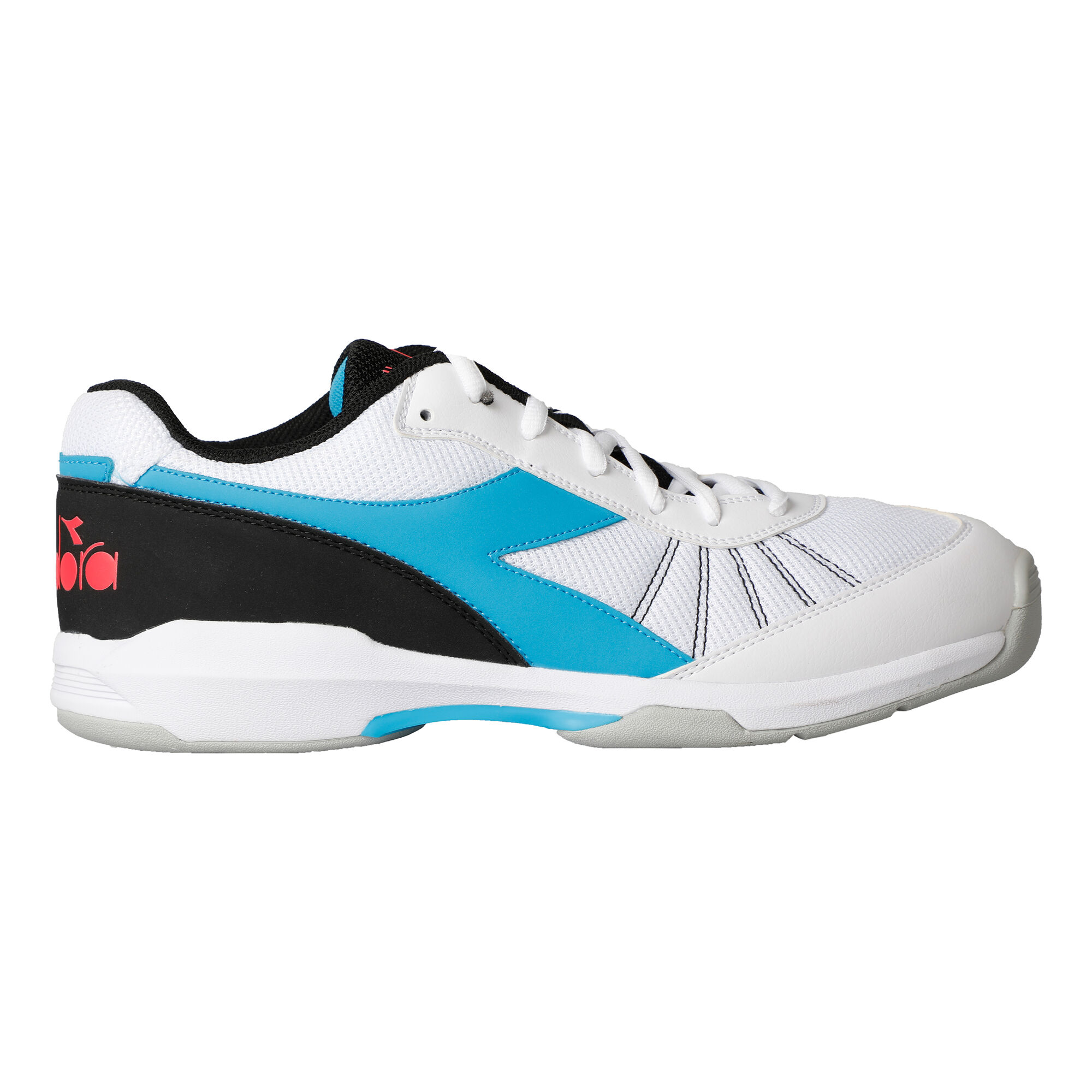 buy Diadora Challenge 3 Carpet Shoe Men - White, Turquoise online | Tennis-Point