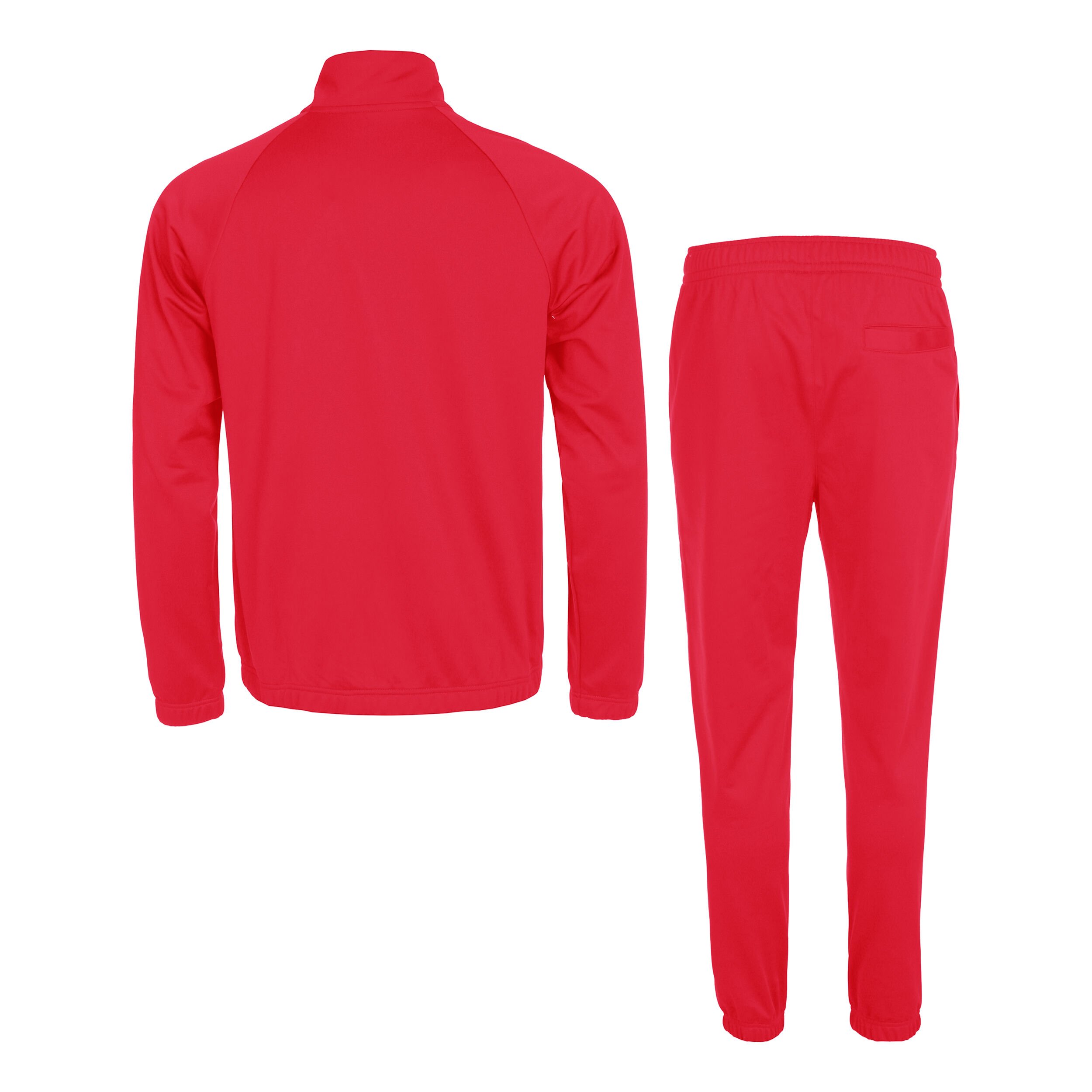 Nike red tracksuit mens store